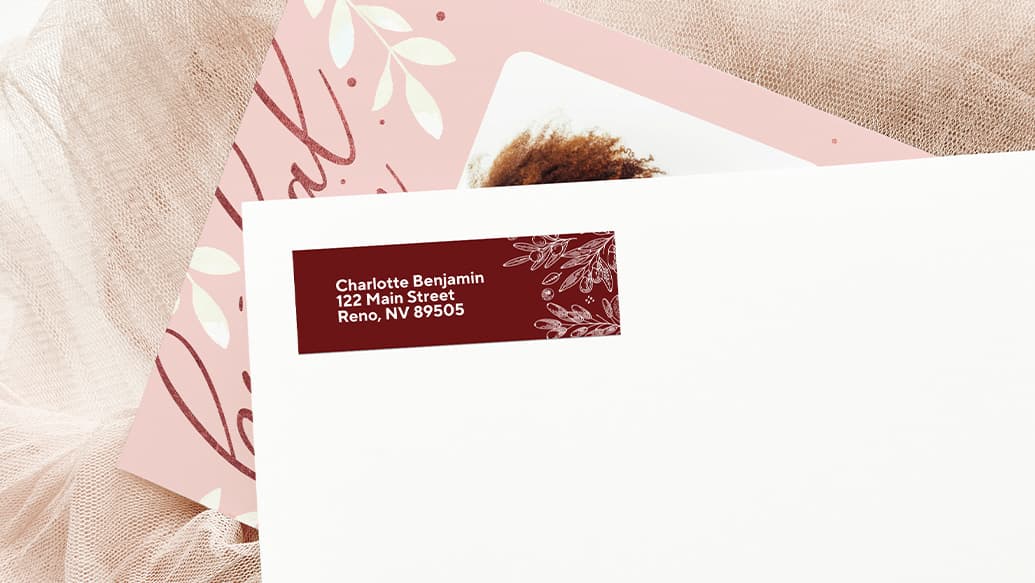 Return address labels
