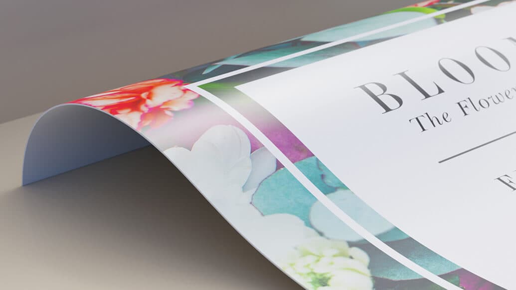 Lightweight poster board